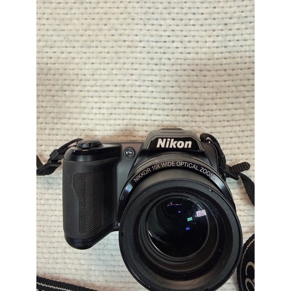 Nikon Other - Nikon Coolpix L105 Digital Camera Black 15x Optical Zoom Bundle with Sony Case